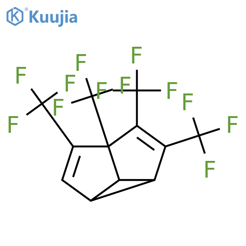 Cyclopropa[cd]pentalene, 2a,2b,4a,4b-tetrahydro-1,2,4,4a-tetrakis(trifluoromethyl)- structure