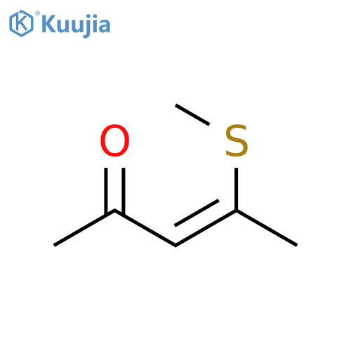 3-Penten-2-one,4-(methylthio)- structure