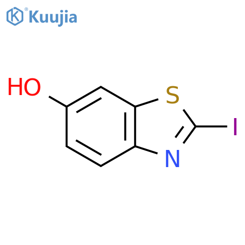 2-Iodobenzo[d]thiazol-6-ol structure