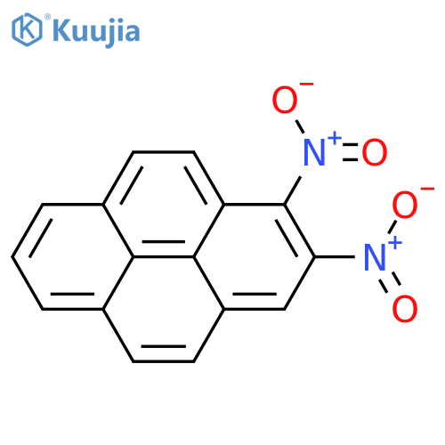 Pyrene, dinitro- structure