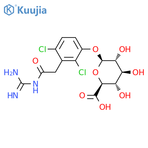 3-Hydroxy Guanfacine O-β-D-Glucuronide structure