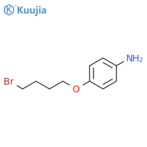 Benzenamine, 4-(4-bromobutoxy)- structure