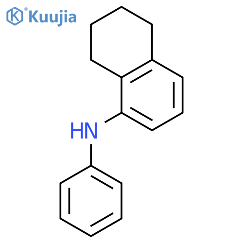 1-Naphthalenamine, 5,6,7,8-tetrahydro-N-phenyl- structure