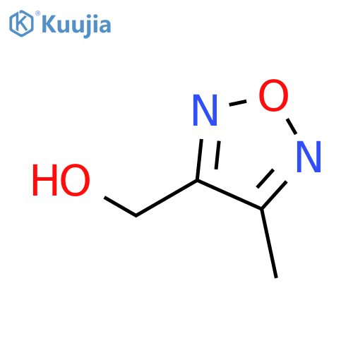 (4-methyl-1,2,5-oxadiazol-3-yl)methanol structure