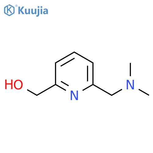 6-[(dimethylamino)methyl]-2-pyridinemethanol structure