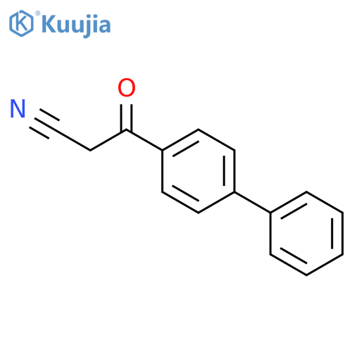 4-phenylbenzoylacetonitrile structure