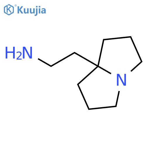 2-(hexahydro-1H-pyrrolizin-7a-yl)ethan-1-amine structure