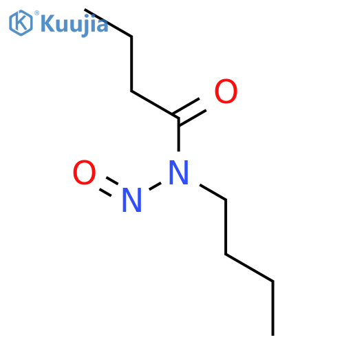Butanamide,N-butyl-N-nitroso- structure