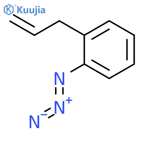 Benzene, 1-azido-2-(2-propenyl)- structure