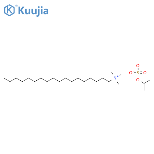 Trimethyloctadecylammonium, isopropyl sulfate structure