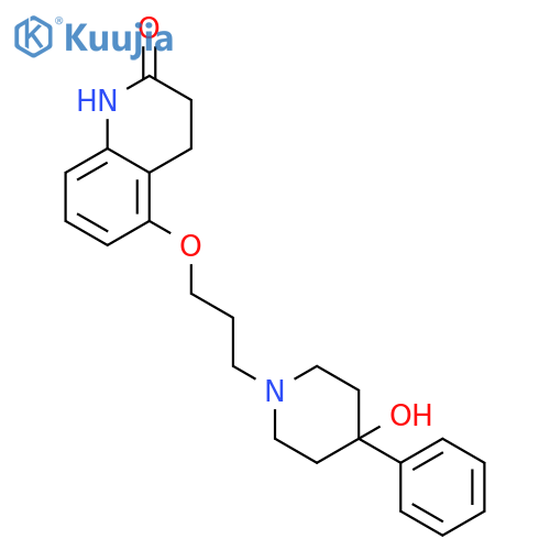 5-[3-(4-hydroxy-4-phenylpiperidin-1-yl)propoxy]-3,4-dihydroquinolin-2(1H)-one structure