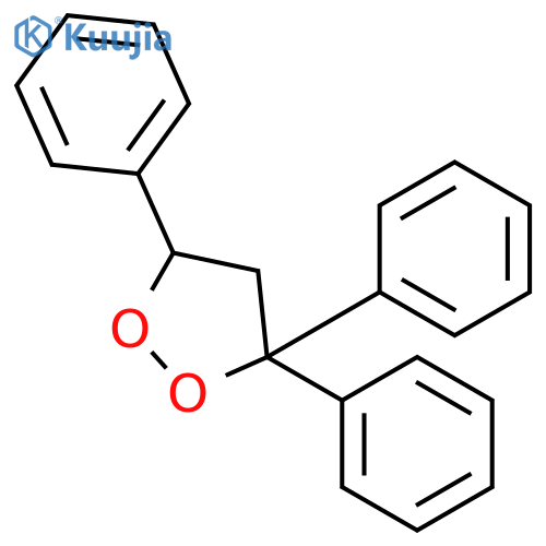 1,2-Dioxolane, 3,3,5-triphenyl- structure