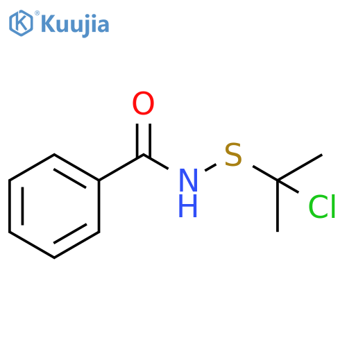 Benzamide, N-[(1-chloro-1-methylethyl)thio]- structure