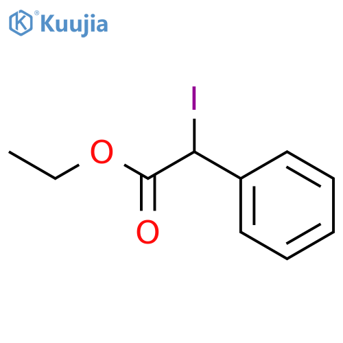 Ethyl α-Iodophenylacetate structure