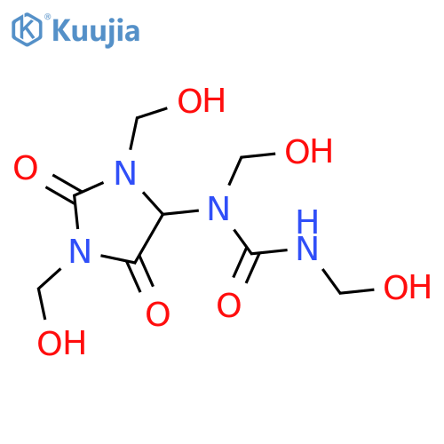 Diazolidinyl urea structure