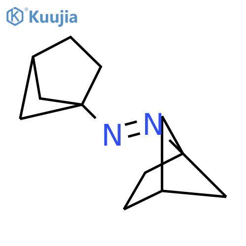 Diazene,bis(bicyclo[2.1.1]hex-1-yl)-, (E)- (9CI) structure