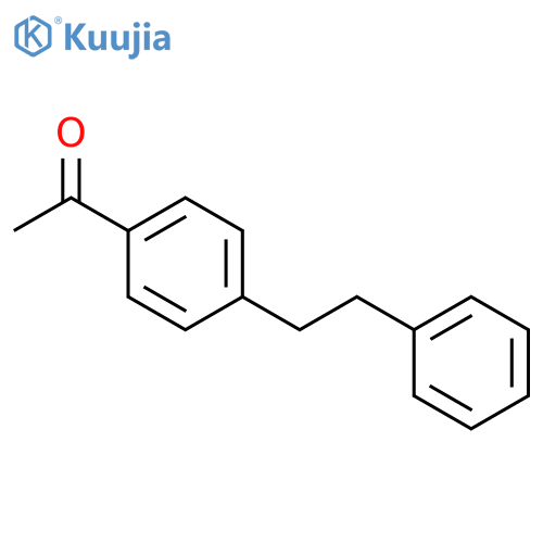 4-Acetylbibenzyl structure