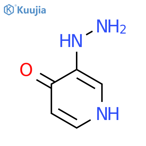 3-Hydrazinyl-4-pyridinol structure