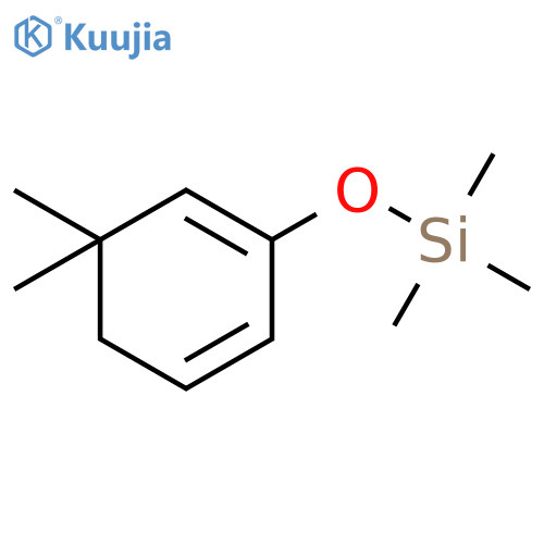 SILANE, [(3,3-DIMETHYL-1,5-CYCLOHEXADIEN-1-YL)OXY]TRIMETHYL- structure