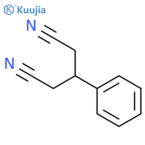 Pentanedinitrile, 3-phenyl- structure