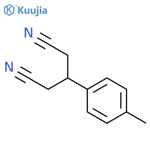 PENTANEDINITRILE, 3-(4-METHYLPHENYL)- structure
