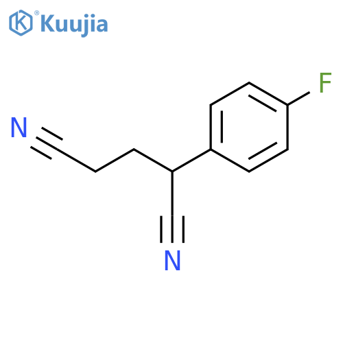 Pentanedinitrile, 2-(4-fluorophenyl)- structure