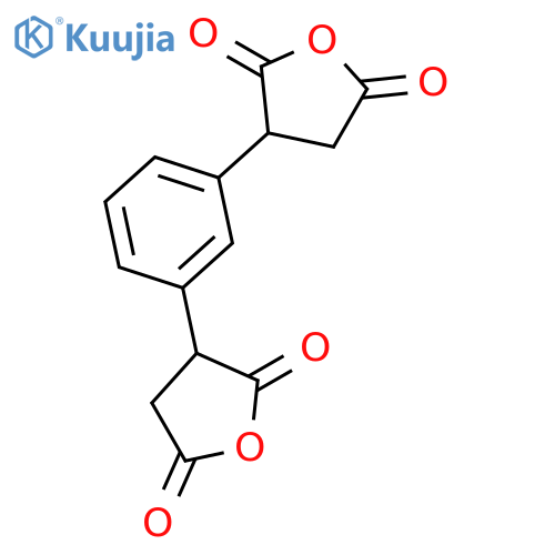 2,5-Furandione, 3,3'-(1,3-phenylene)bis[dihydro- structure