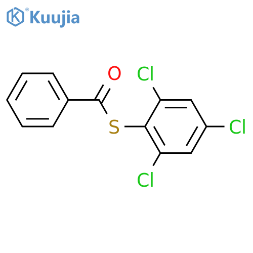 2,4,6-Trichlorobenzenethiol; Benzoyl structure