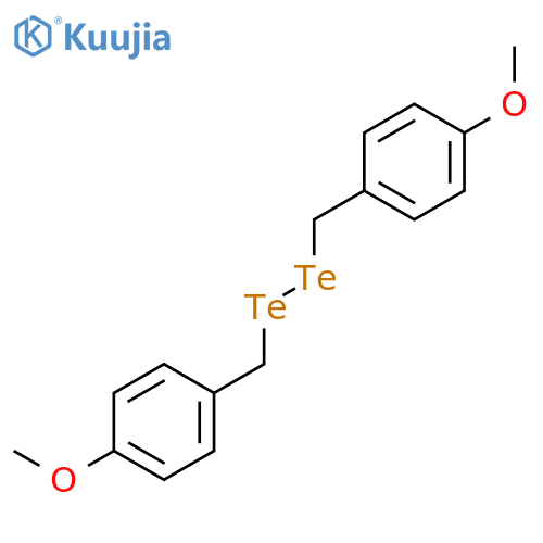 Ditelluride, bis[(4-methoxyphenyl)methyl] structure