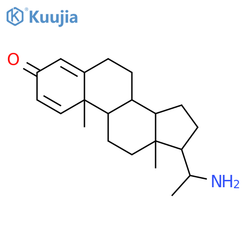 (20S)-20-Aminopregna-1,4-dien-3-one structure