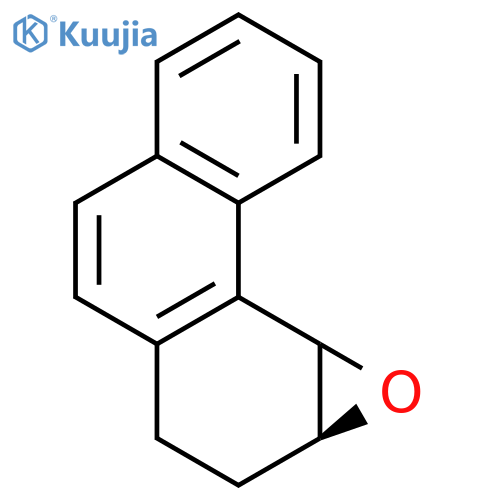 Phenanthro[3,4-b]oxirene, 1a,2,3,9c-tetrahydro-, (1aS)- structure