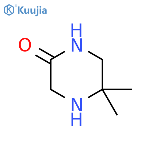 5,5-Dimethylpiperazin-2-one structure