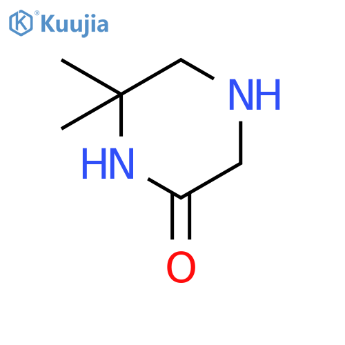 6,6-dimethylpiperazin-2-one structure
