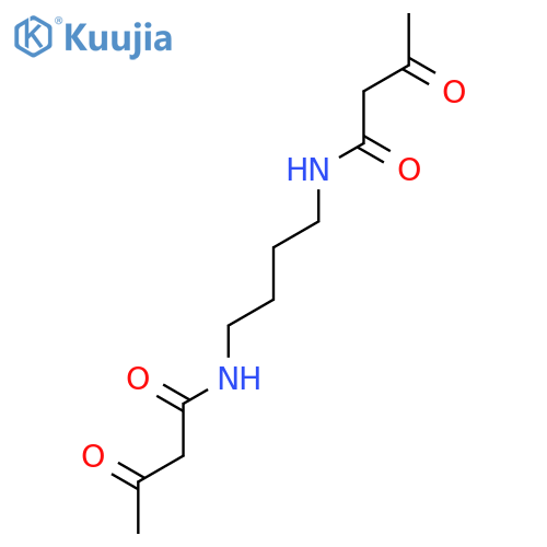 Butanamide, N,N'-1,4-butanediylbis[3-oxo- structure