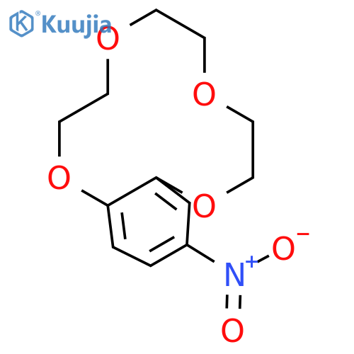 4'-Nitrobenzo-12-crown-4 structure