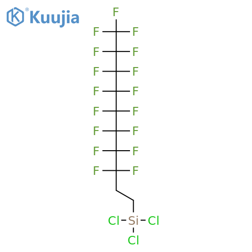1h,1h,2h,2h-Perfluorodecyltrichlorosilane structure