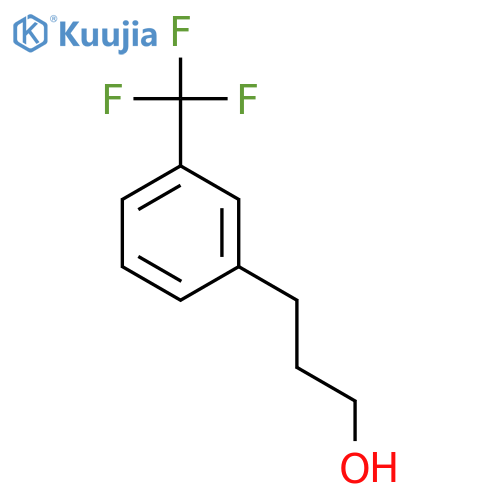 3-[3-(trifluoromethyl)phenyl]propan-1-ol structure