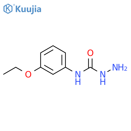 Hydrazinecarboxamide,N-(3-ethoxyphenyl)- structure