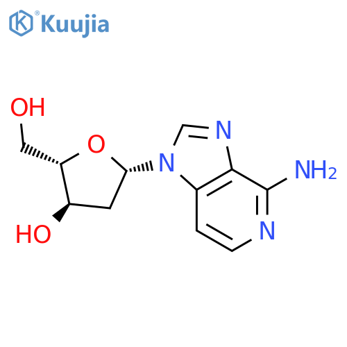 3-Deaza-2'-deoxyadenosine structure