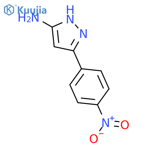 5-(4-Nitrophenyl)-2H-pyrazol-3-ylamine structure