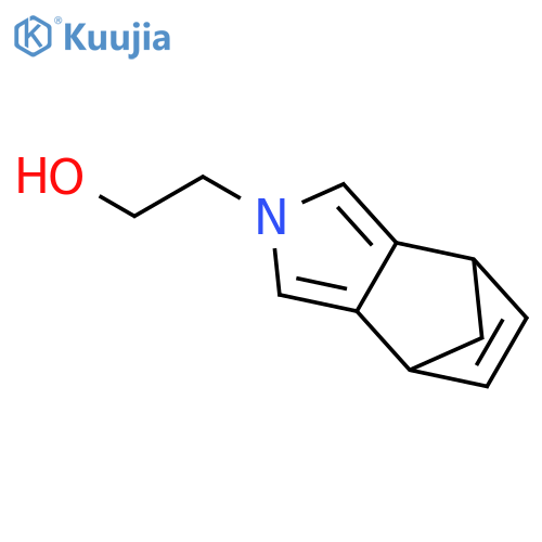 2-(4,7-dihydro-2H-4,7-methanoisoindol-2-yl)ethanol structure