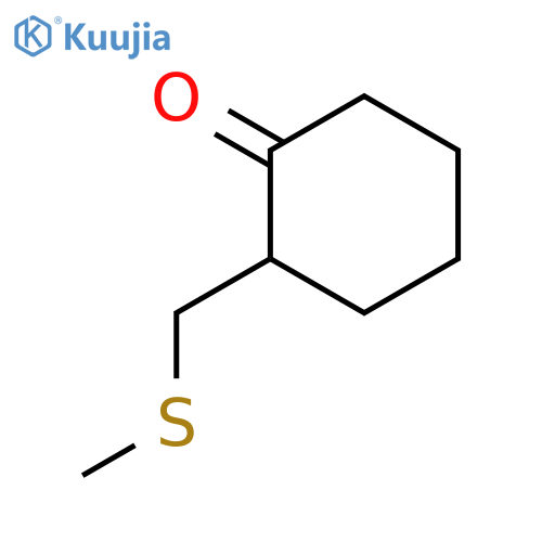 Cyclohexanone, 2-[(methylthio)methyl]- structure