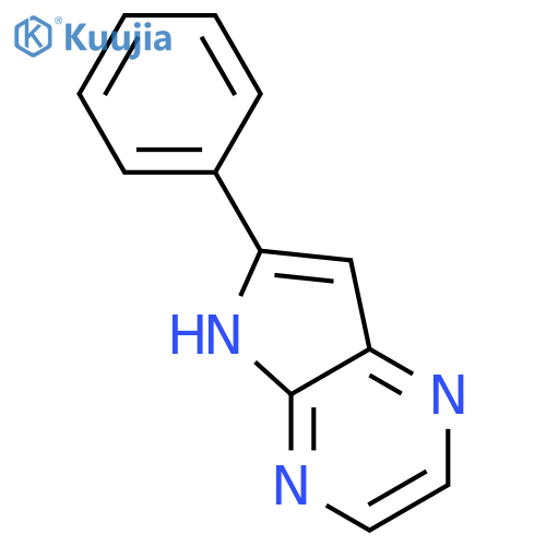 6-Phenyl-5H-pyrrolo2,3-Bpyrazine structure