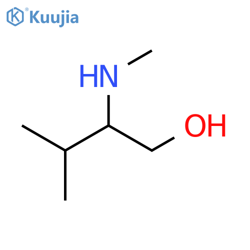 1-Butanol, 3-methyl-2-(methylamino)-, (2S)- structure