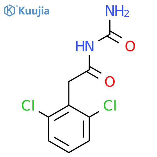 2-(2,6-Dichlorophenyl)acetylurea structure