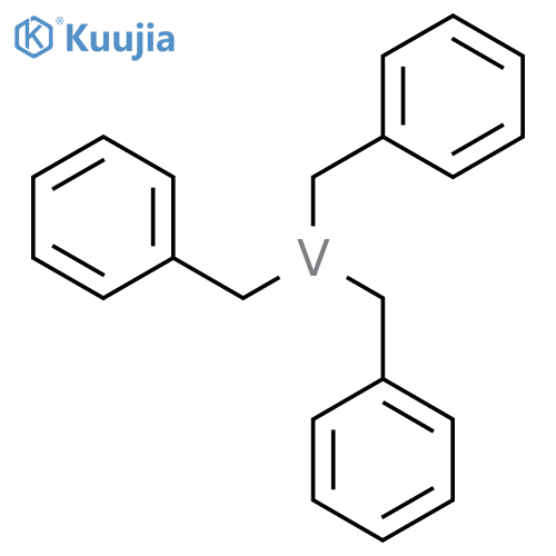 Vanadium, tris(phenylmethyl)- structure