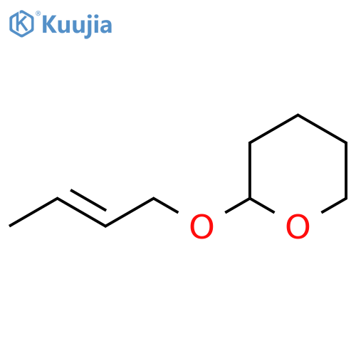 2H-Pyran, 2-[(2E)-2-butenyloxy]tetrahydro- structure