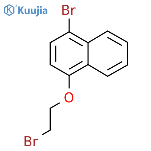 1-Bromo-4-(2-bromoethoxy)naphthalene structure
