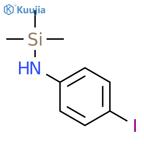SILANAMINE, N-(4-IODOPHENYL)-1,1,1-TRIMETHYL- structure
