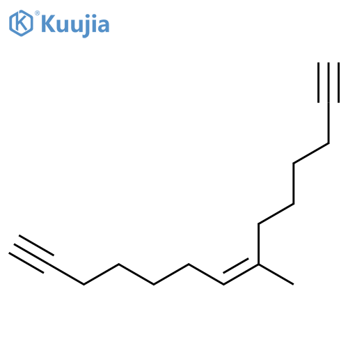 7-Tetradecene-1,13-diyne, 7-methyl-, (7Z)- structure